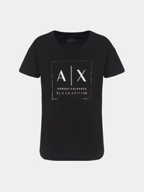 Футболки і поло Armani Exchange Black Edition модель XW000063-AF10359-UC001 Фото