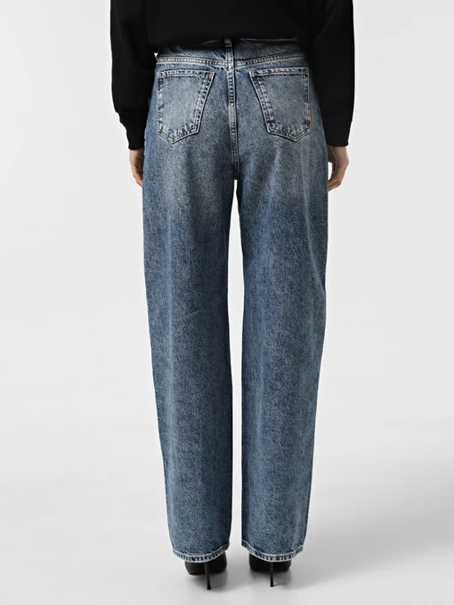 Бавовняні Жіночі Широкі джинси Armani Exchange фото 3