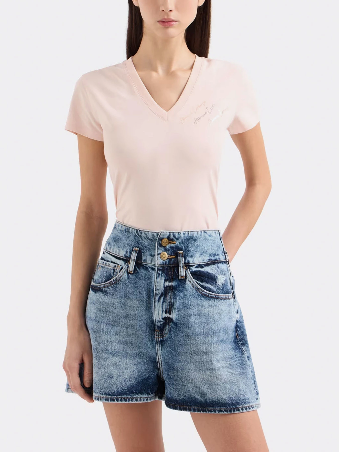 Шорти Armani Exchange модель XW000133-AF12866-MB002 Шорти Armani Exchange модель XW000133-AF12866-MB002 Фото