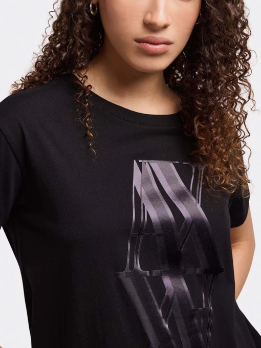 Бавовняна Жіноча Футболка Armani Exchange фото 3