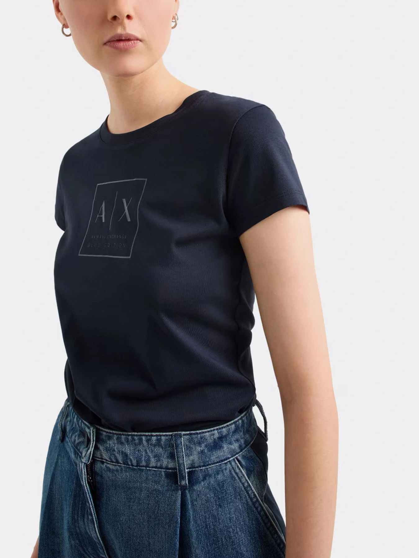 Футболки и поло Armani Exchange модель XW000530-AF10359-UB100 Футболки и поло Armani Exchange модель XW000530-AF10359-UB100 Фото