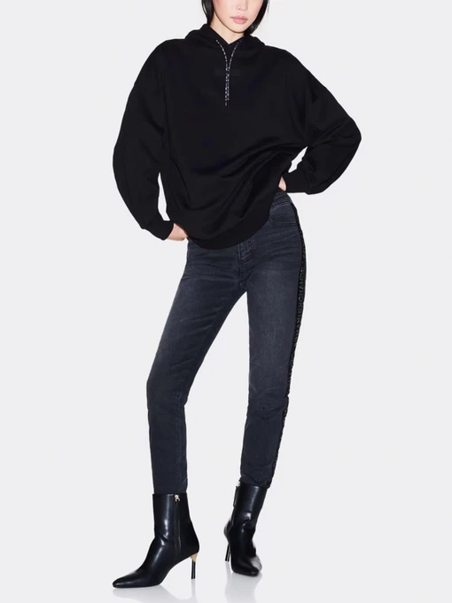 Бавовняне Жіноче Худі Armani Exchange фото 3