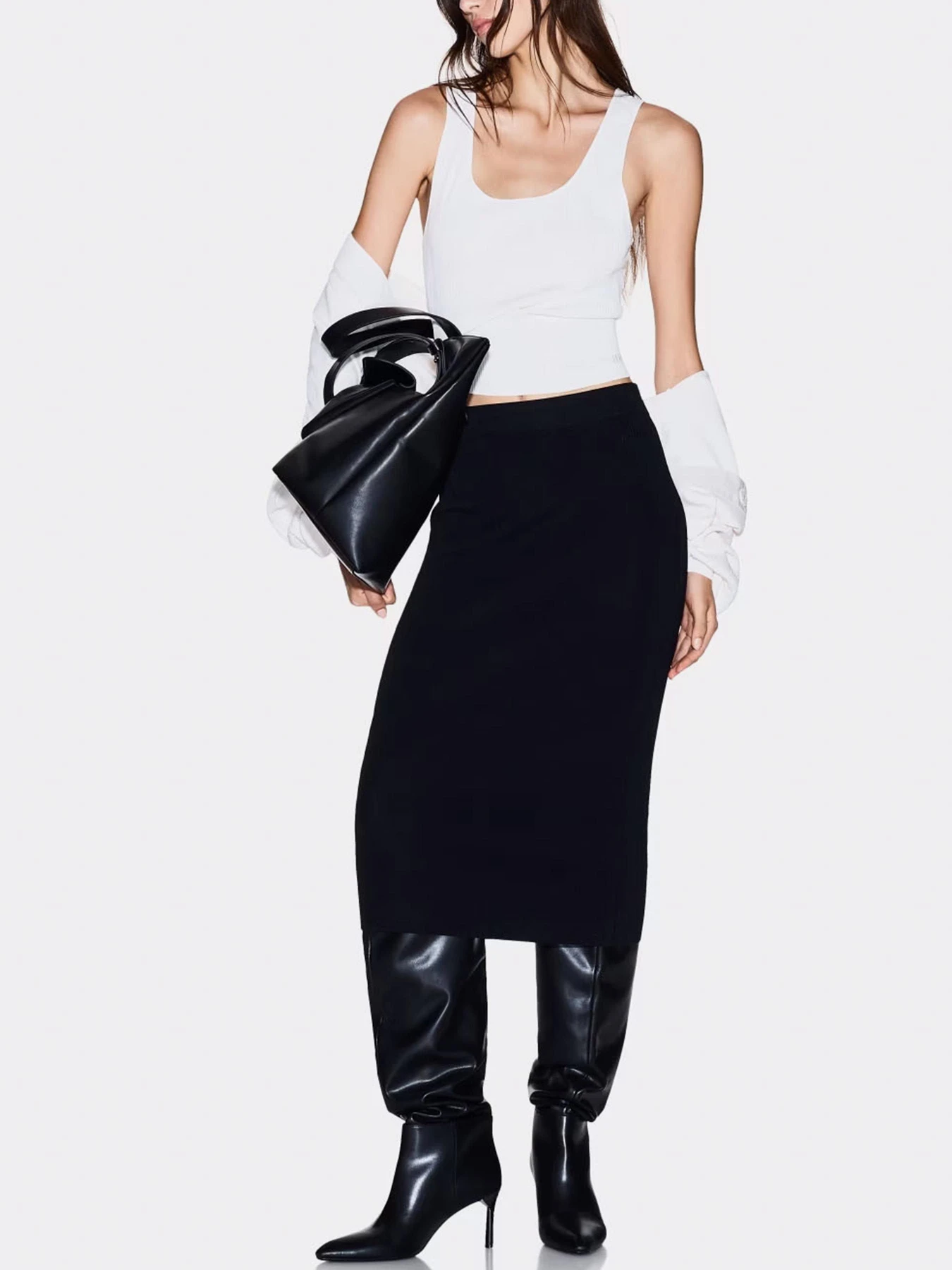 Спідниці Armani Exchange модель XW001302-AF10352-UC001 Спідниці Armani Exchange модель XW001302-AF10352-UC001 Фото