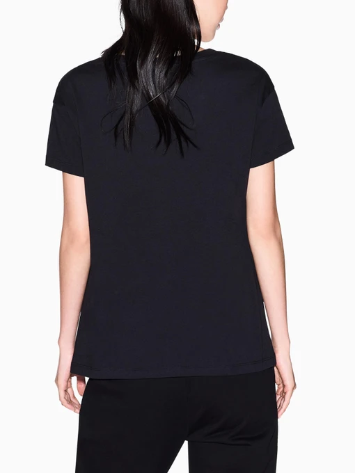 Бавовняна Жіноча Футболка Armani Exchange фото 2