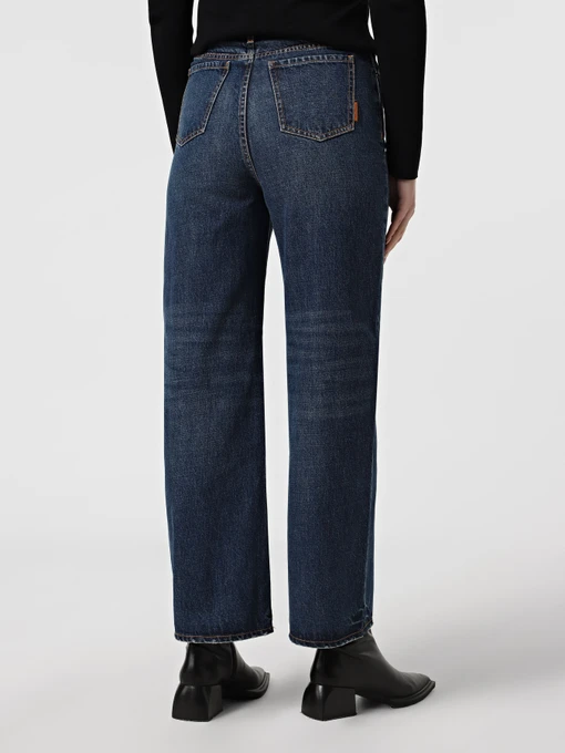 Бавовняні Жіночі Прямі джинси Armani Exchange фото 3