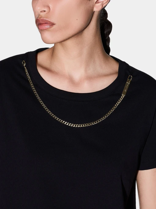 Бавовняна Жіноча Футболка Armani Exchange фото 3
