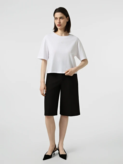 Бавовняна Жіноча Футболка Armani Exchange фото 2