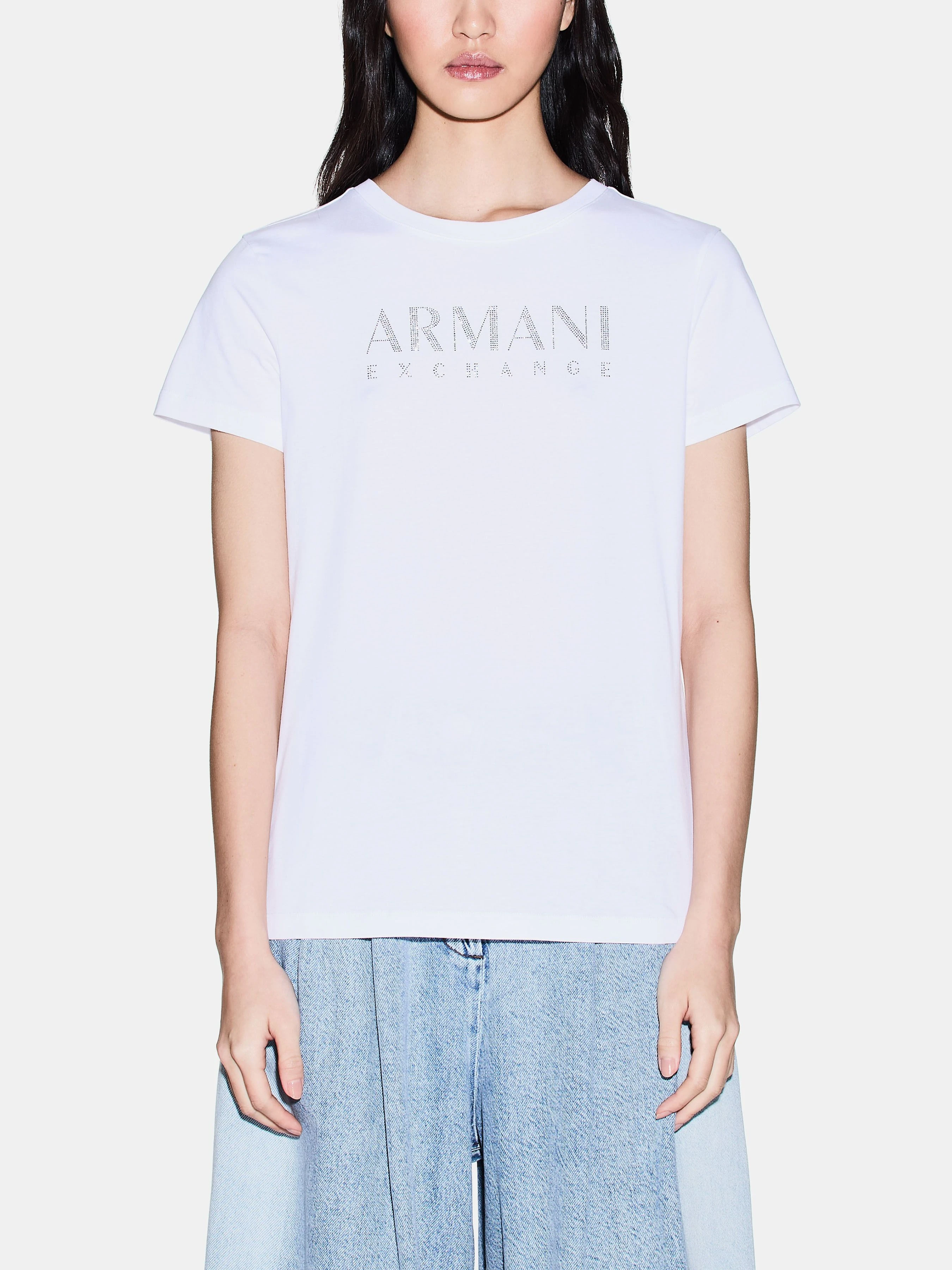 Бавовняна Жіноча Футболка Armani Exchange