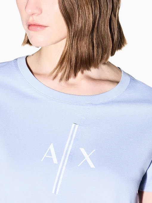 Бавовняна Жіноча Футболка Armani Exchange фото 3