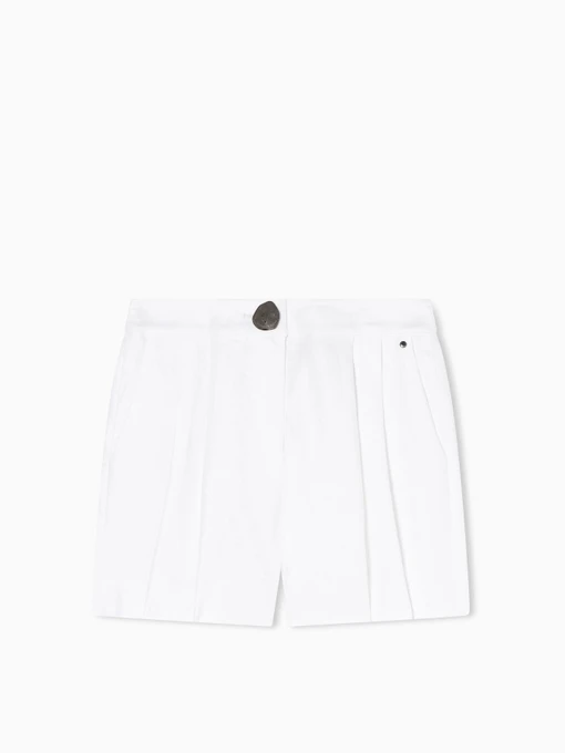 Лляні Жіночі Повсякденні шорти Armani Exchange фото 2