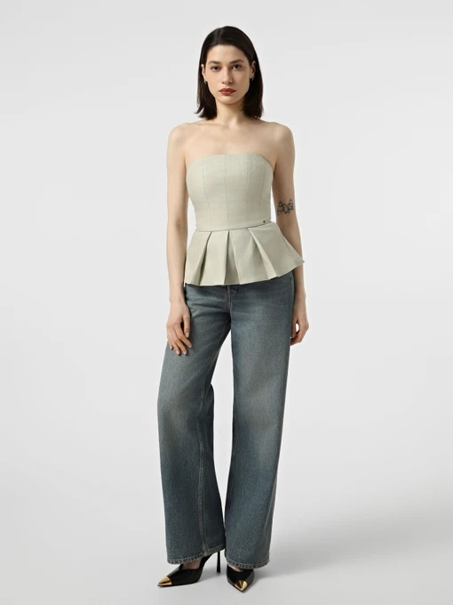 Лляний Жіночий Топ Armani Exchange фото 2