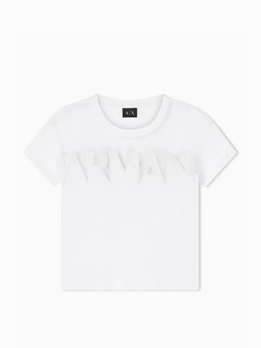 Бавовняна Жіноча Футболка Armani Exchange фото 2