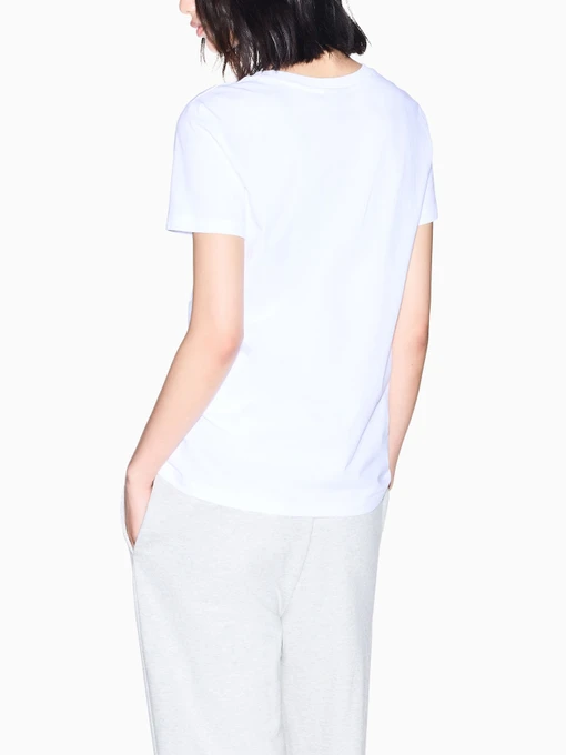 Бавовняна Жіноча Футболка Armani Exchange фото 2