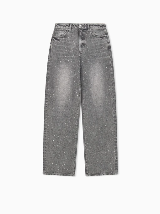 Бавовняні Жіночі Прямі джинси Armani Exchange фото 3