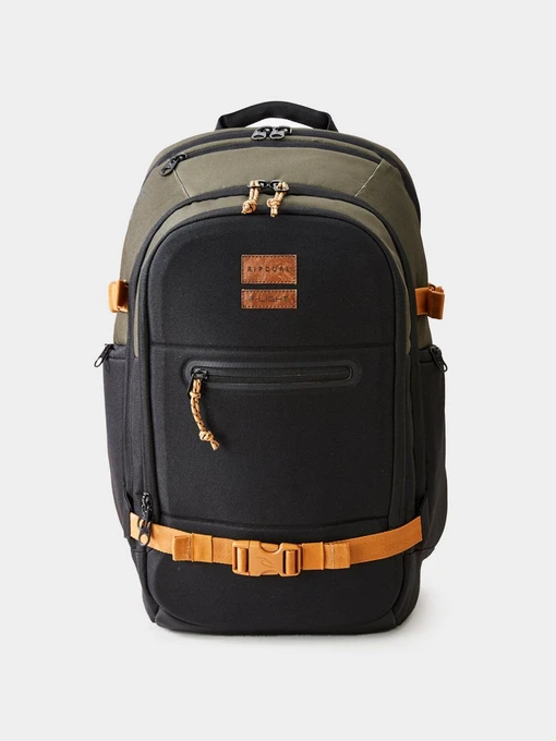 Рюкзаки Rip Curl модель BBPAB9-9389 Темно-оливковий, чорний Фото