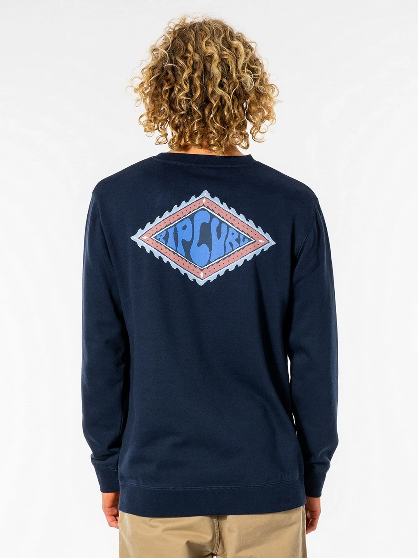 Худи и свитшоты Rip Curl SWC Diamond Crew модель CFEFL9-49 Темно-синій Худи и свитшоты Rip Curl SWC Diamond Crew модель CFEFL9-49 Темно-синій Фото
