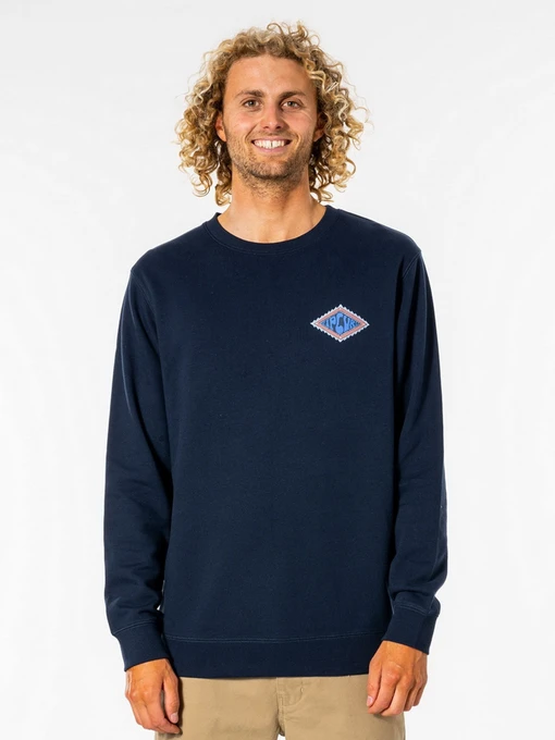 Худи и свитшоты Rip Curl SWC Diamond Crew модель CFEFL9-49 Темно-синій Фото