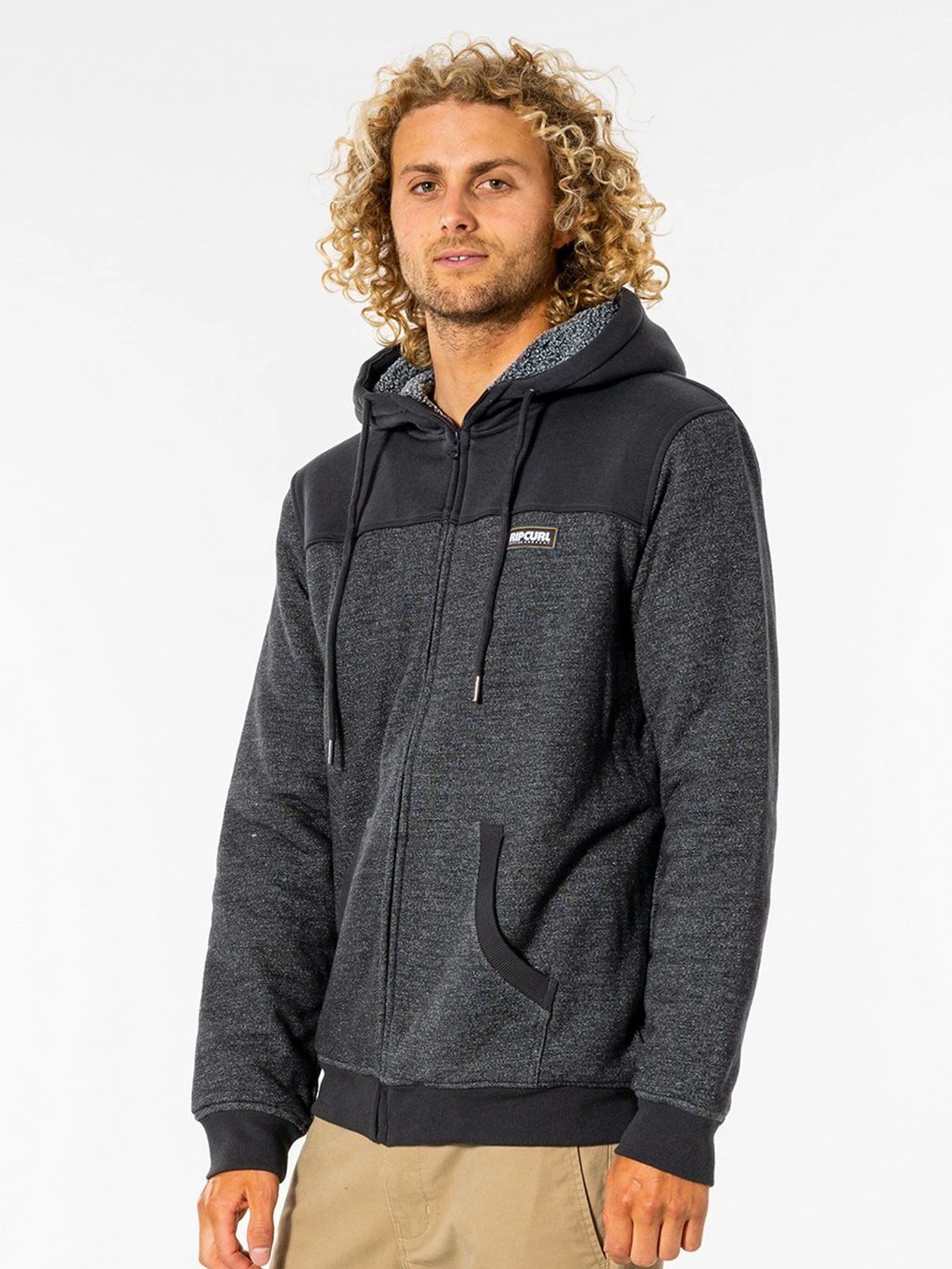 Худи и свитшоты Rip Curl Surf Revival Lined Fleece модель CFEFR9-8264 Чорний Худи и свитшоты Rip Curl Surf Revival Lined Fleece модель CFEFR9-8264 Чорний Фото