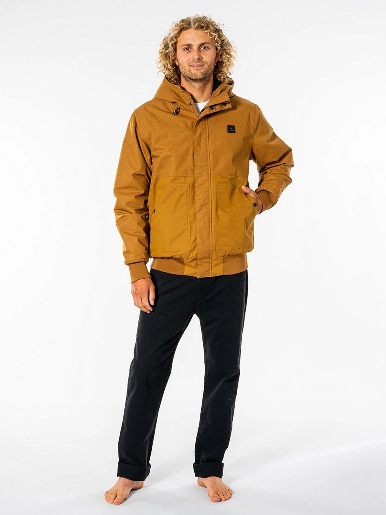 Куртки и дубленки Rip Curl модель CJKCP9-4941 Гірчичний Фото
