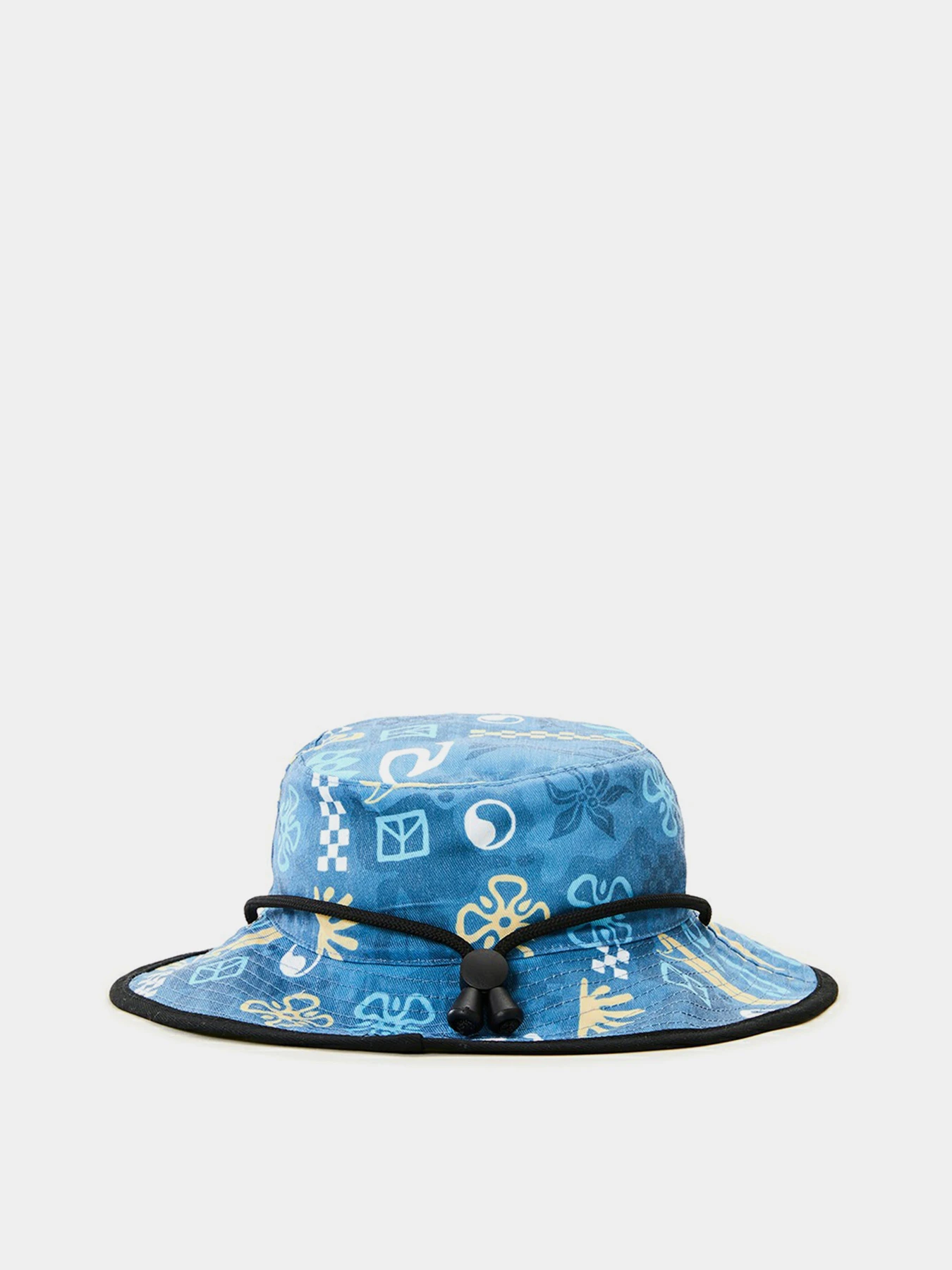Шапки и кепки Rip Curl Revo Vallry Wide Brim модель 00KBHE-213 Синій, жовтий Шапки и кепки Rip Curl Revo Vallry Wide Brim модель 00KBHE-213 Синій, жовтий Фото