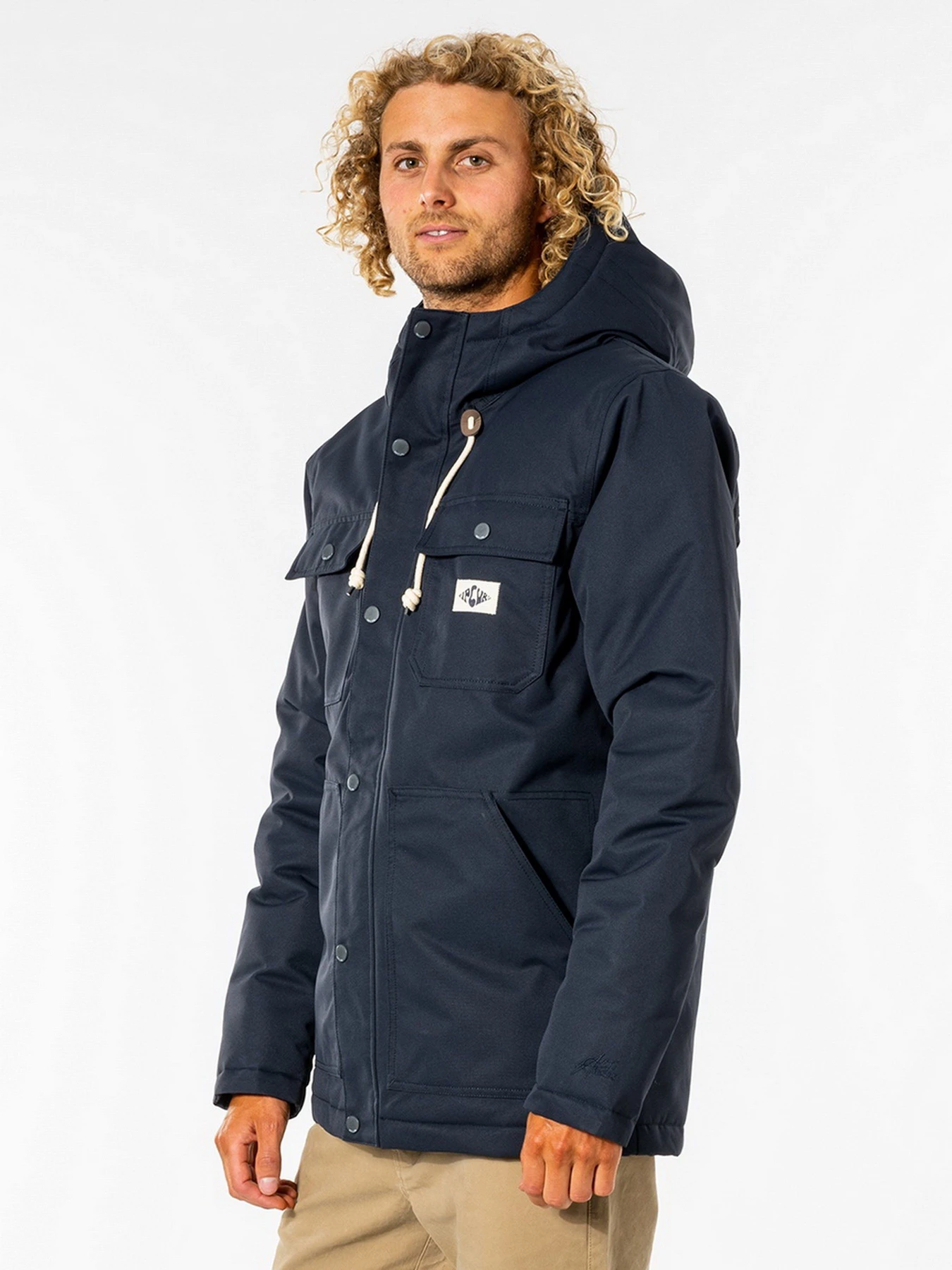Куртки и дубленки Rip Curl Anti Series SWC Overtime модель CJKCU9-49 Темно-синій Фото