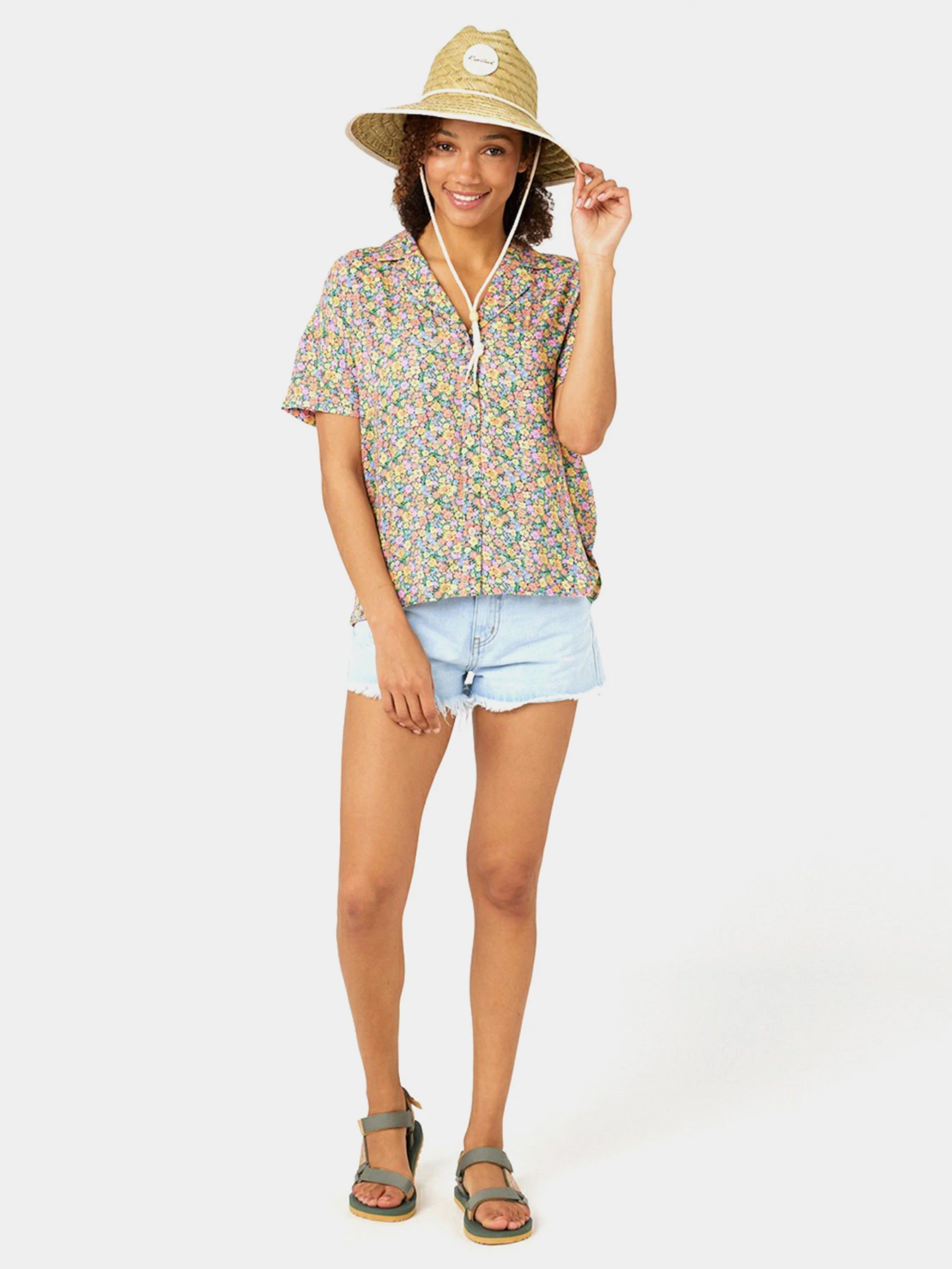 Рубашки Rip Curl модель 017WSH-3282 Принт Рубашки Rip Curl модель 017WSH-3282 Принт Фото