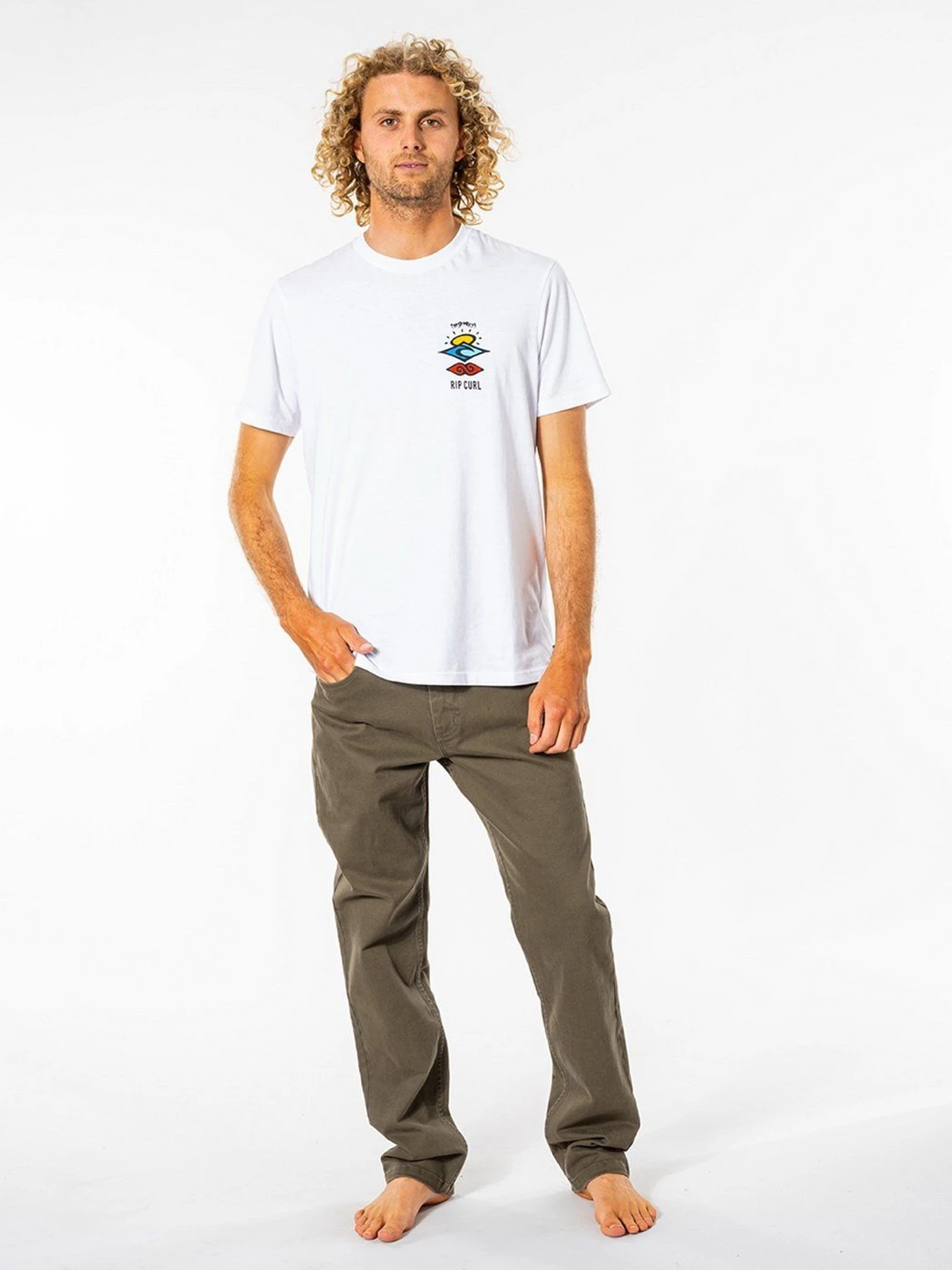 Джинсы Rip Curl Epic 5 Pocket модель CPABU9-9389 Оливковий Джинсы Rip Curl Epic 5 Pocket модель CPABU9-9389 Оливковий Фото