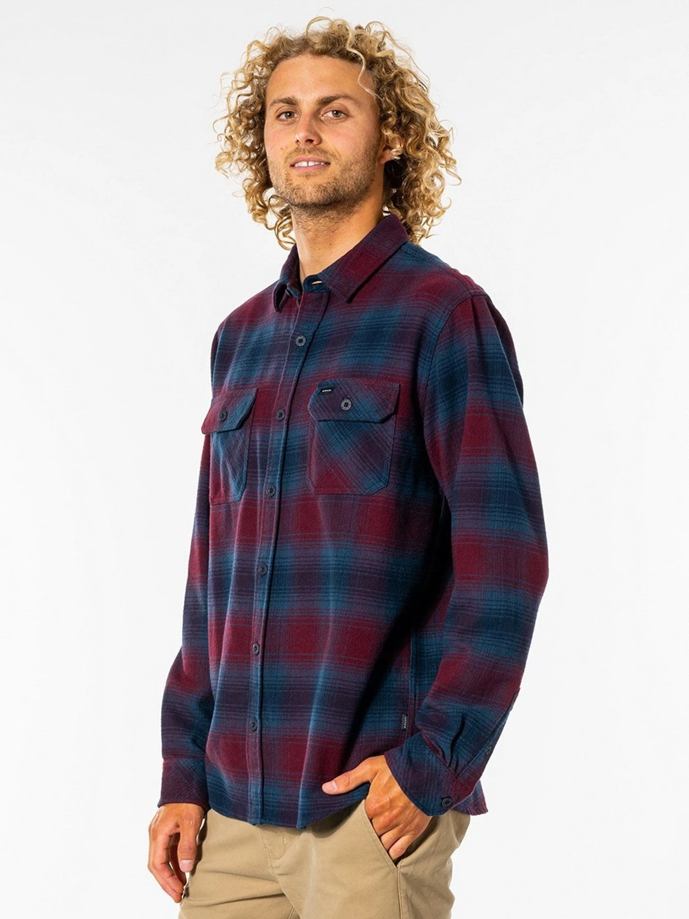 Рубашки Rip Curl модель CSHDV9-4370 Бордовий, синій Фото