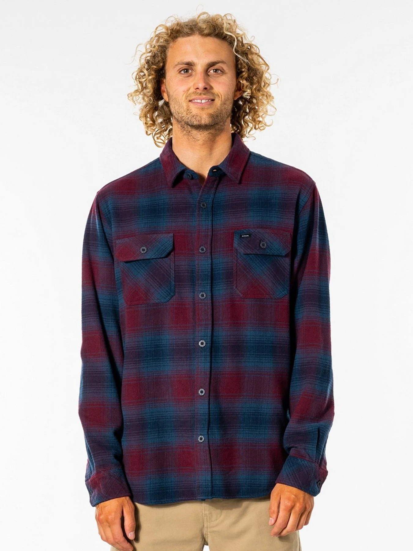 Рубашки Rip Curl модель CSHDV9-4370 Бордовий, синій Фото