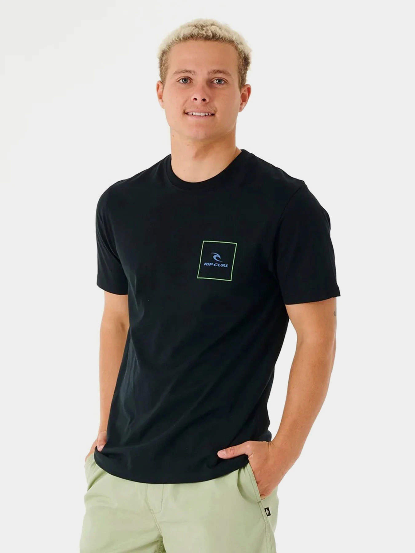 Футболки і поло Rip Curl модель 03GMTE-90 Чорний Футболки і поло Rip Curl модель 03GMTE-90 Чорний Фото