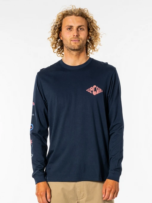 Худи и свитшоты Rip Curl SWC Motif модель CTEUW9-49 Темно-синій Фото