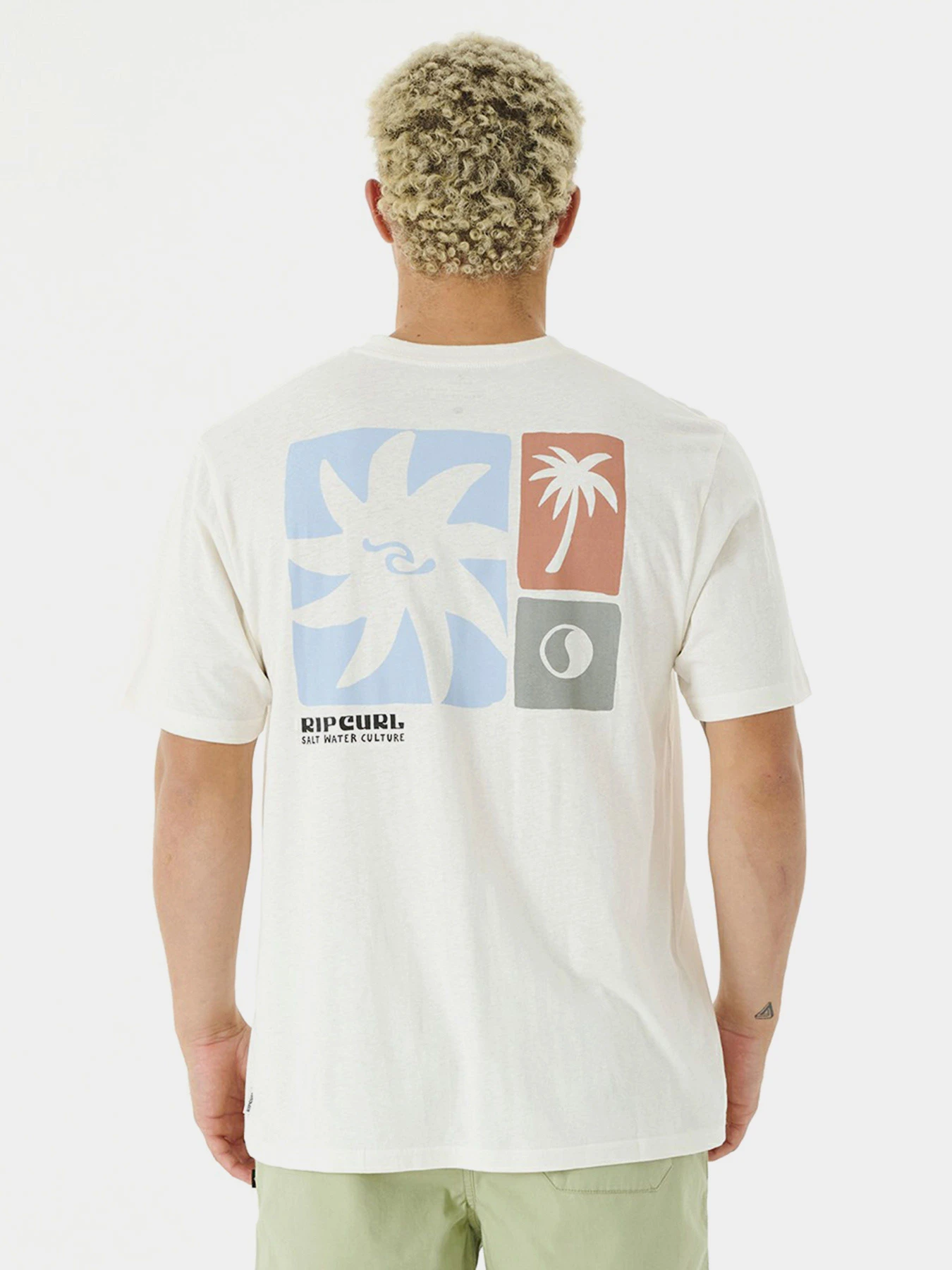 Футболки і поло Rip Curl модель 03UMTE-3021 Бежевий Фото