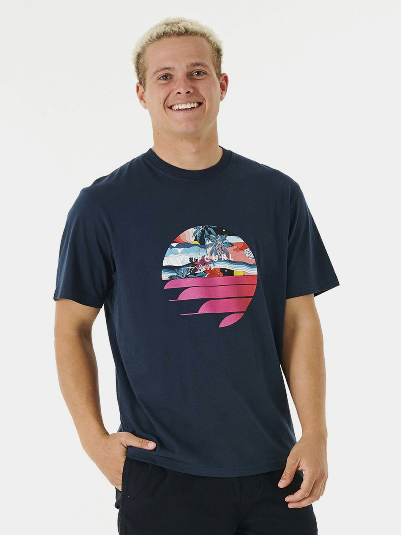 Футболки і поло Rip Curl Fill Me Up модель 03YMTE-291 Темно-синій Футболки і поло Rip Curl Fill Me Up модель 03YMTE-291 Темно-синій Фото