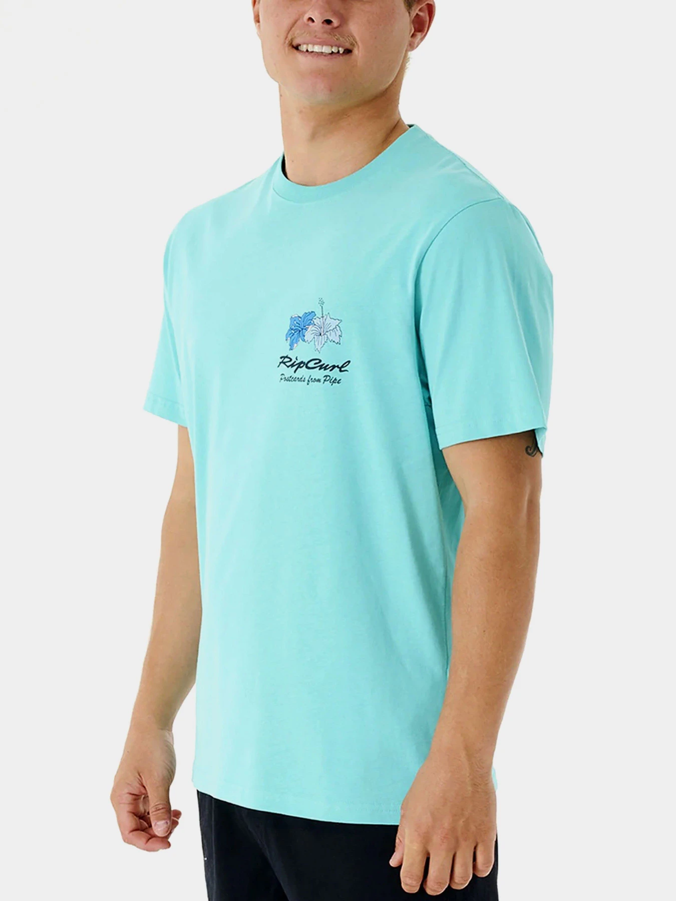 Футболки і поло Rip Curl модель 03ZMTE-46 Блакитний Футболки і поло Rip Curl модель 03ZMTE-46 Блакитний Фото
