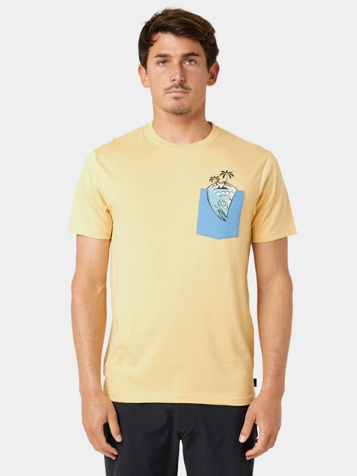 Футболки і поло Rip Curl модель 044MTE-9746 Жовтий Фото
