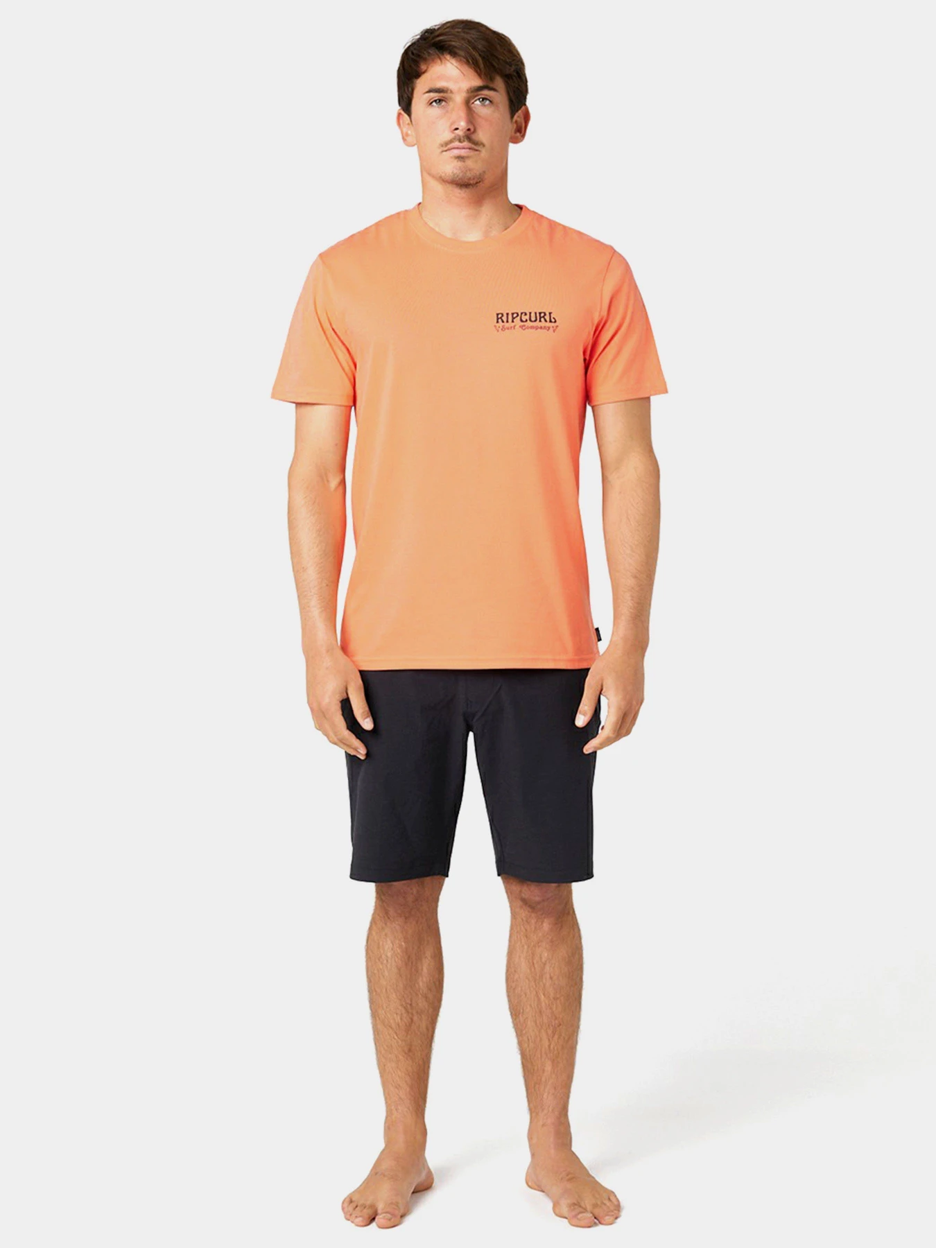 Футболки і поло Rip Curl F&B модель 048MTE-165 Світло-помаранчевий Футболки і поло Rip Curl F&B модель 048MTE-165 Світло-помаранчевий Фото