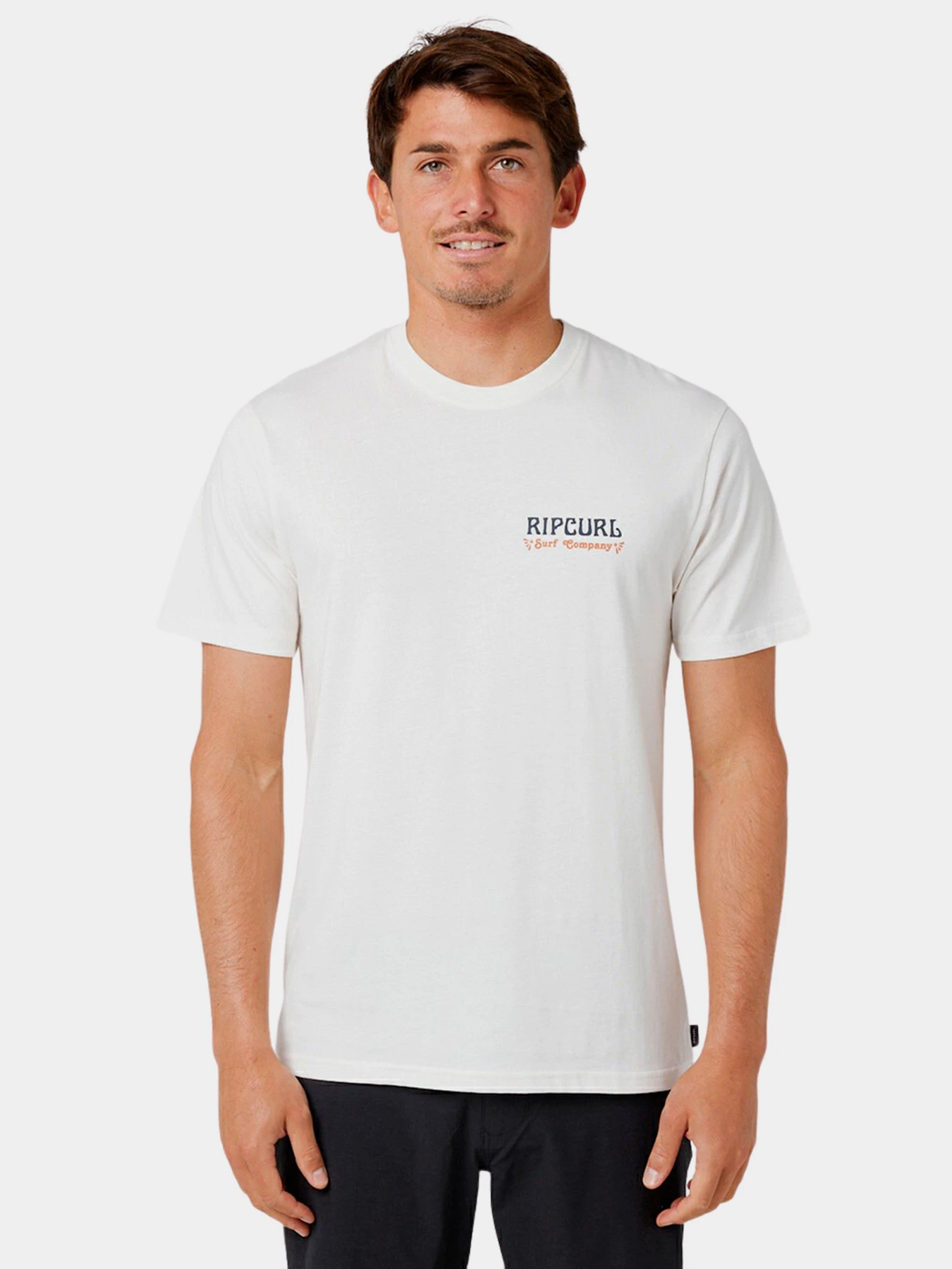 Футболки и поло Rip Curl F&B модель 048MTE-3021 Бежевий Футболки и поло Rip Curl F&B модель 048MTE-3021 Бежевий Фото