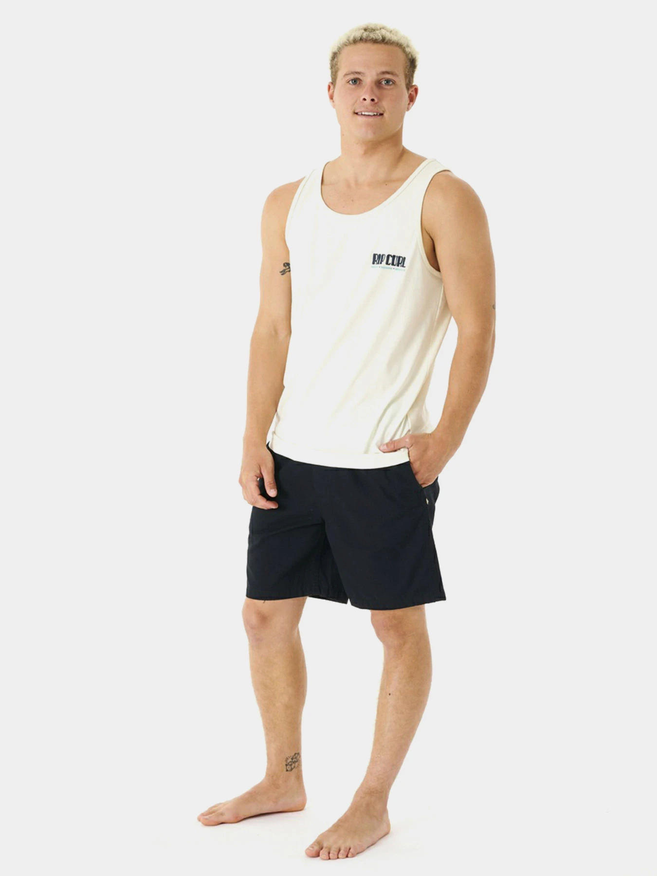 Футболки и поло Rip Curl модель 04RMTE-3021 Бежевий Футболки и поло Rip Curl модель 04RMTE-3021 Бежевий Фото
