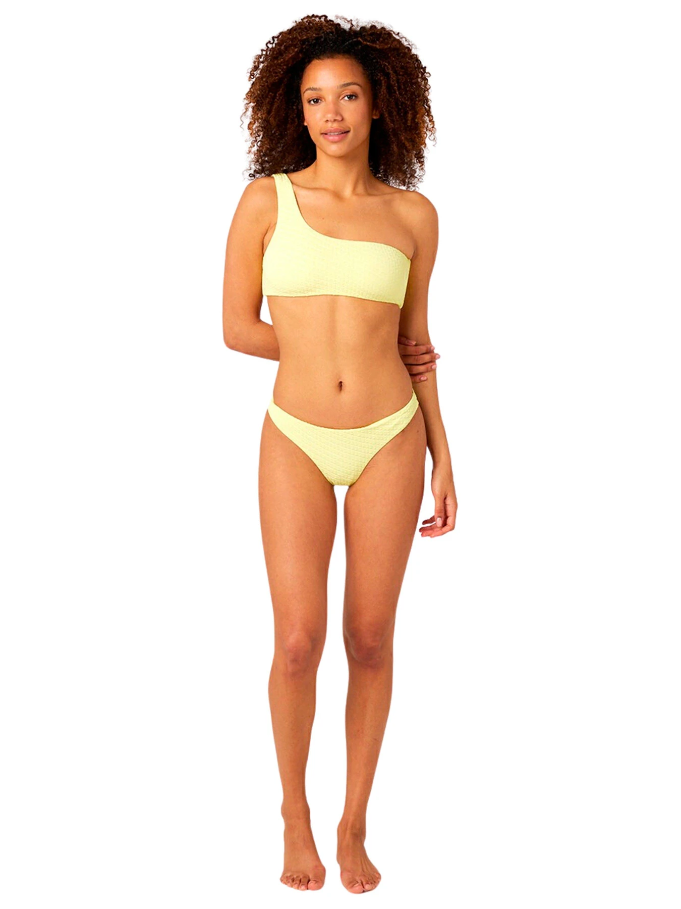 Одяг для пляжу Rip Curl Custom Rib Cheeky модель 054WSW-4094 Жовтий Одяг для пляжу Rip Curl Custom Rib Cheeky модель 054WSW-4094 Жовтий Фото