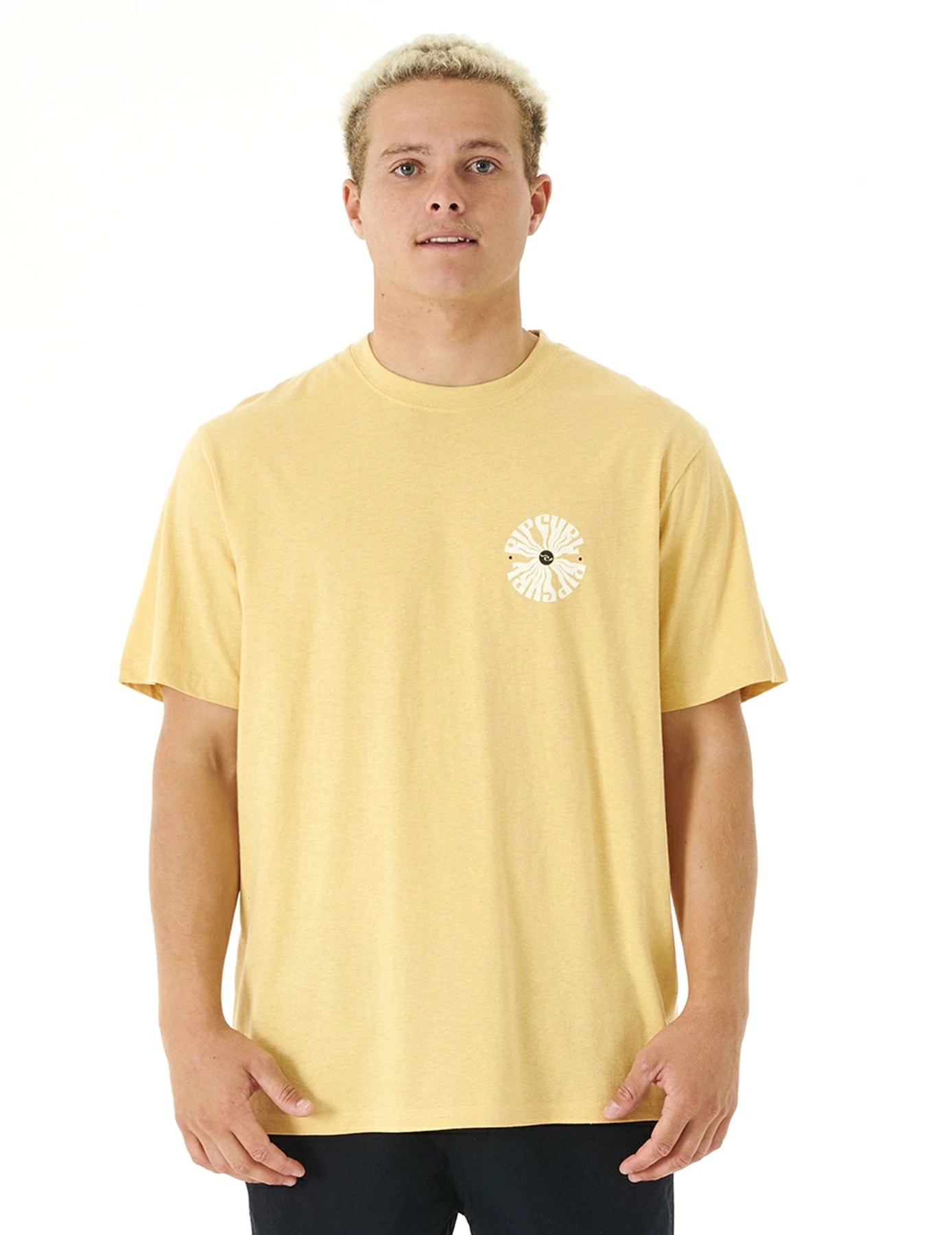 Футболки і поло Rip Curl модель 06BMTE-9746 Жовтий Фото