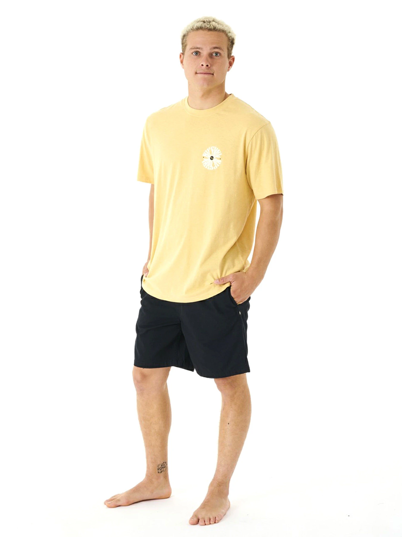 Футболки і поло Rip Curl модель 06BMTE-9746 Жовтий Фото