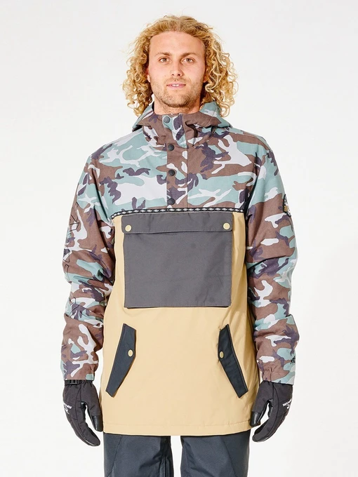 Куртки и дубленки Rip Curl Primative Anorak модель SCJCT4-9660 Мілітарі, пісочний Фото