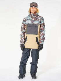 Куртки та дублянки Rip Curl Primative Anorak модель SCJCT4-9660 Мілітарі, пісочний Фото