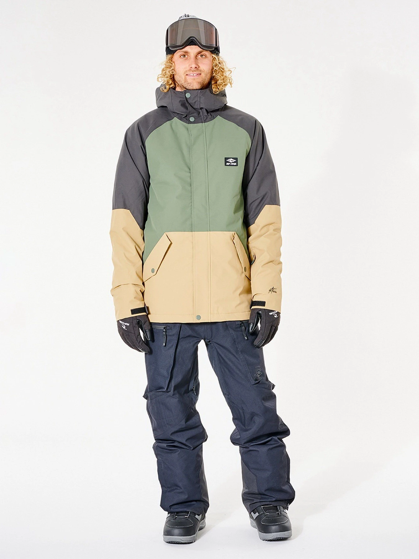 Куртки та дублянки Rip Curl Notch Up Snow модель SCJDX4-9389 Сірий,оливковий,пісочн Куртки та дублянки Rip Curl Notch Up Snow модель SCJDX4-9389 Сірий,оливковий,пісочн Фото
