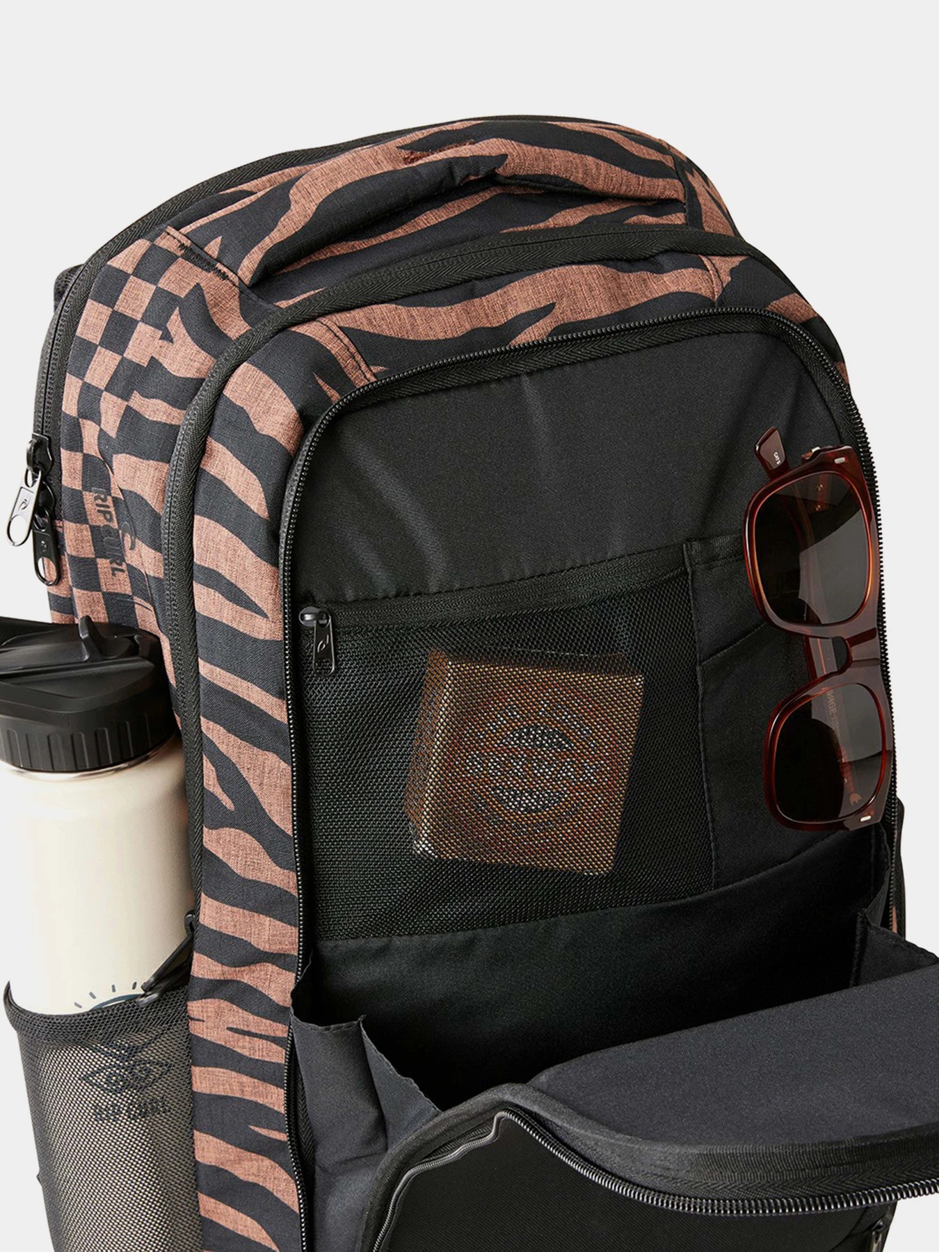 Рюкзаки Rip Curl модель 02FWBA-9 Коричневий, чорний Рюкзаки Rip Curl модель 02FWBA-9 Коричневий, чорний Фото