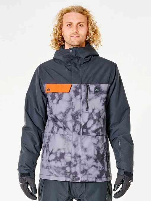 Куртки и дубленки Rip Curl Twister Snow модель SCJEA4-1619 Чорний, сірий Фото