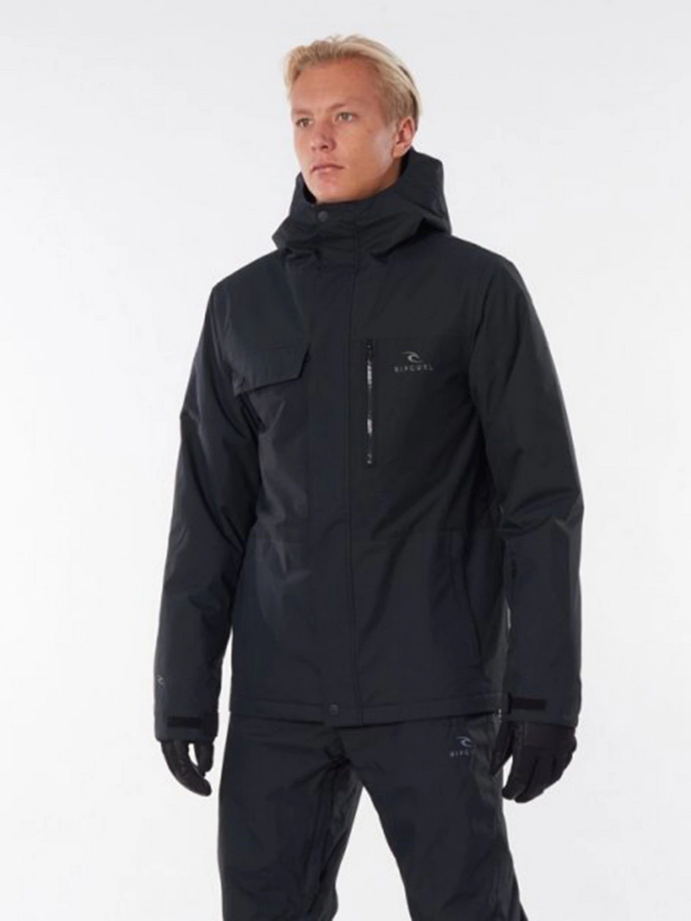 Куртки та дублянки Rip Curl Twister Snow модель SCJEA4-90 Чорний Фото