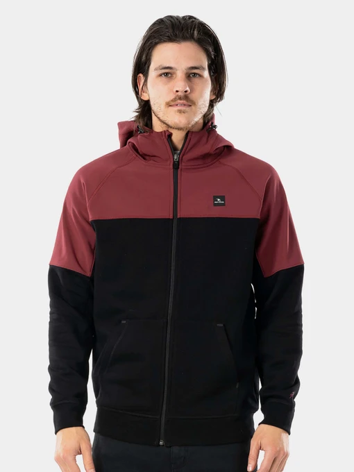 Худи и свитшоты Rip Curl модель CFEBH9-4370 Бордовий, чорний Фото
