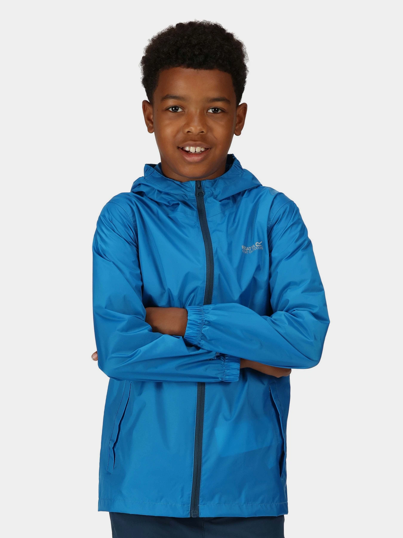 Куртки та дублянки Regatta Kid Pk It Jkt III модель RKW213-I45 Синій Куртки та дублянки Regatta Kid Pk It Jkt III модель RKW213-I45 Синій Фото