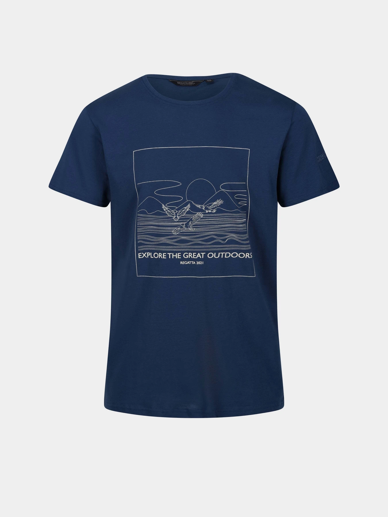 Футболки и поло Regatta Cline VII модель RMT263-8PQ Синій Футболки и поло Regatta Cline VII модель RMT263-8PQ Синій Фото
